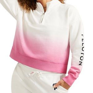 NWT Peloton ombré 1/2 zip pullover. Women’s medium.